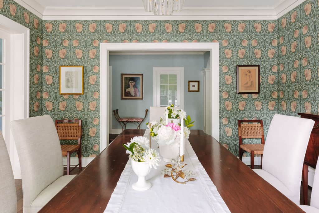 Dining rooms with wallpaper - 12 gorgeous examples - Kaitlin Madden