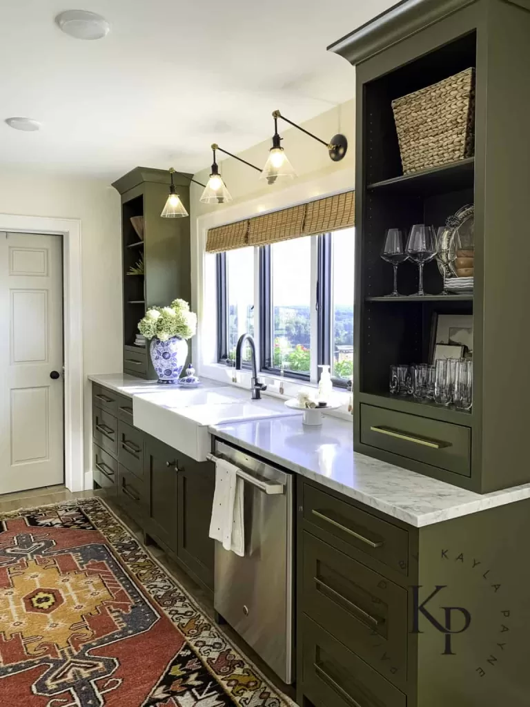 kitchen cabinet color trends olive